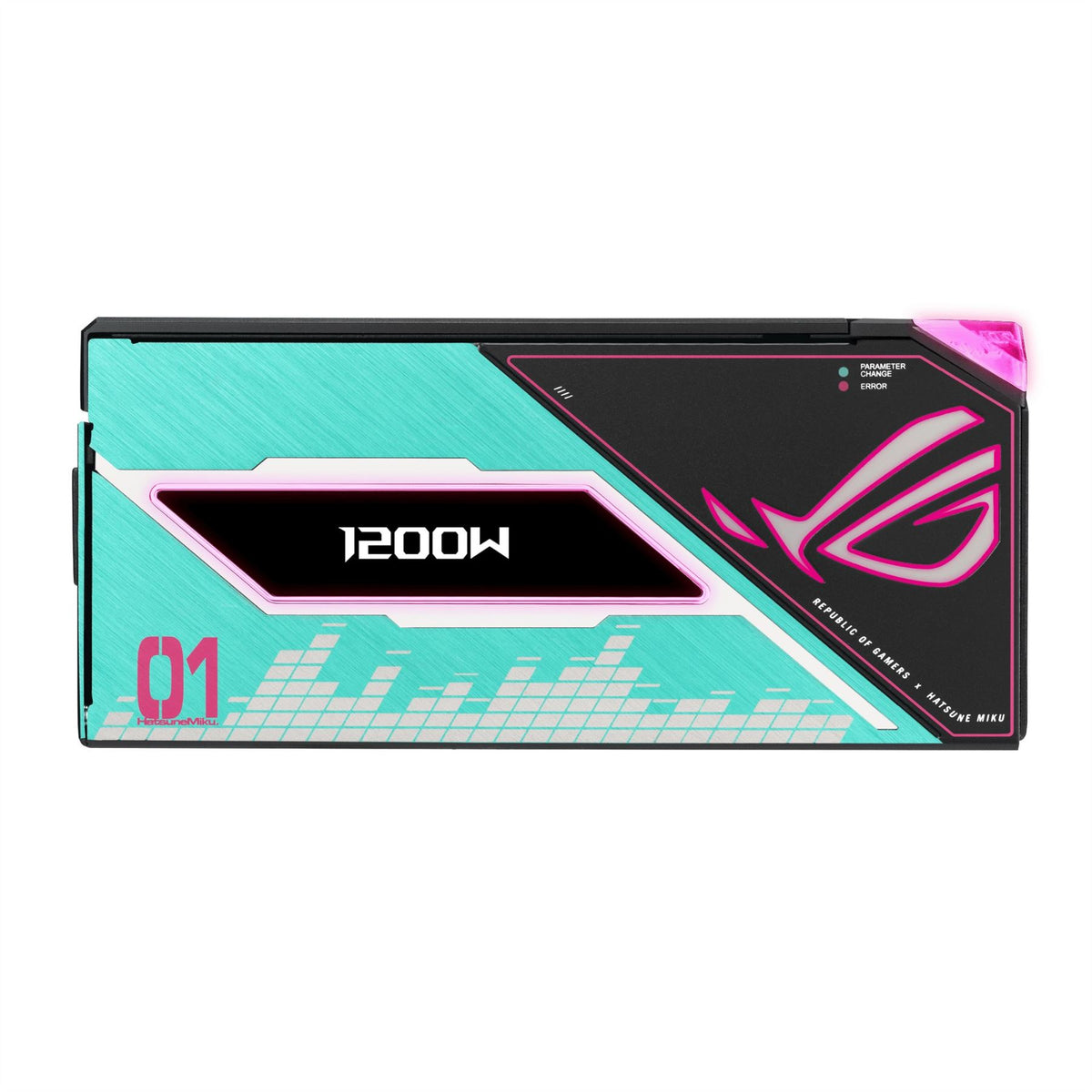 ASUS ROG -THOR-1200P3-MIKU power supply unit 1200 W 20+4 pin ATX ATX Multicolour
