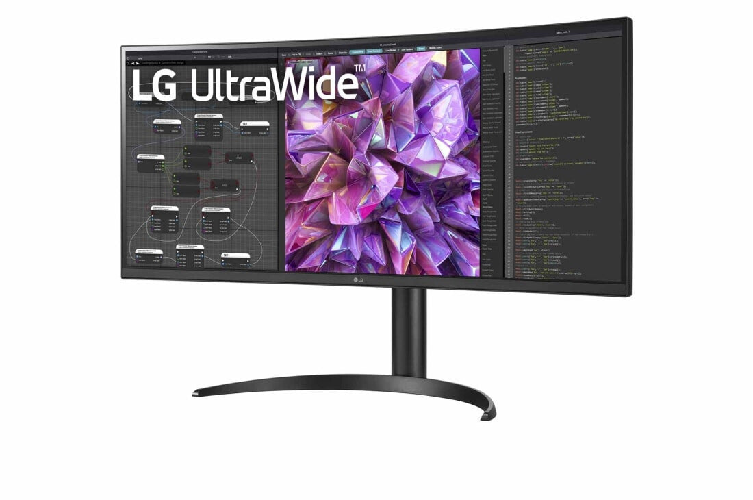 LG 34WQ75C-B - 86.7 cm (34.1") - 3440 x 1440 pixels UltraWide Quad HD Monitor