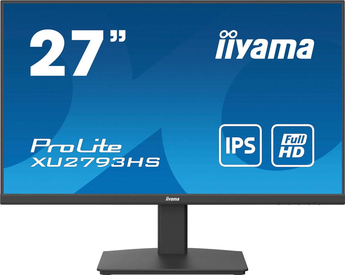 iiyama ProLite 68.6 cm (27") 1920 x 1080 pixels Full HD LED Black Monitor