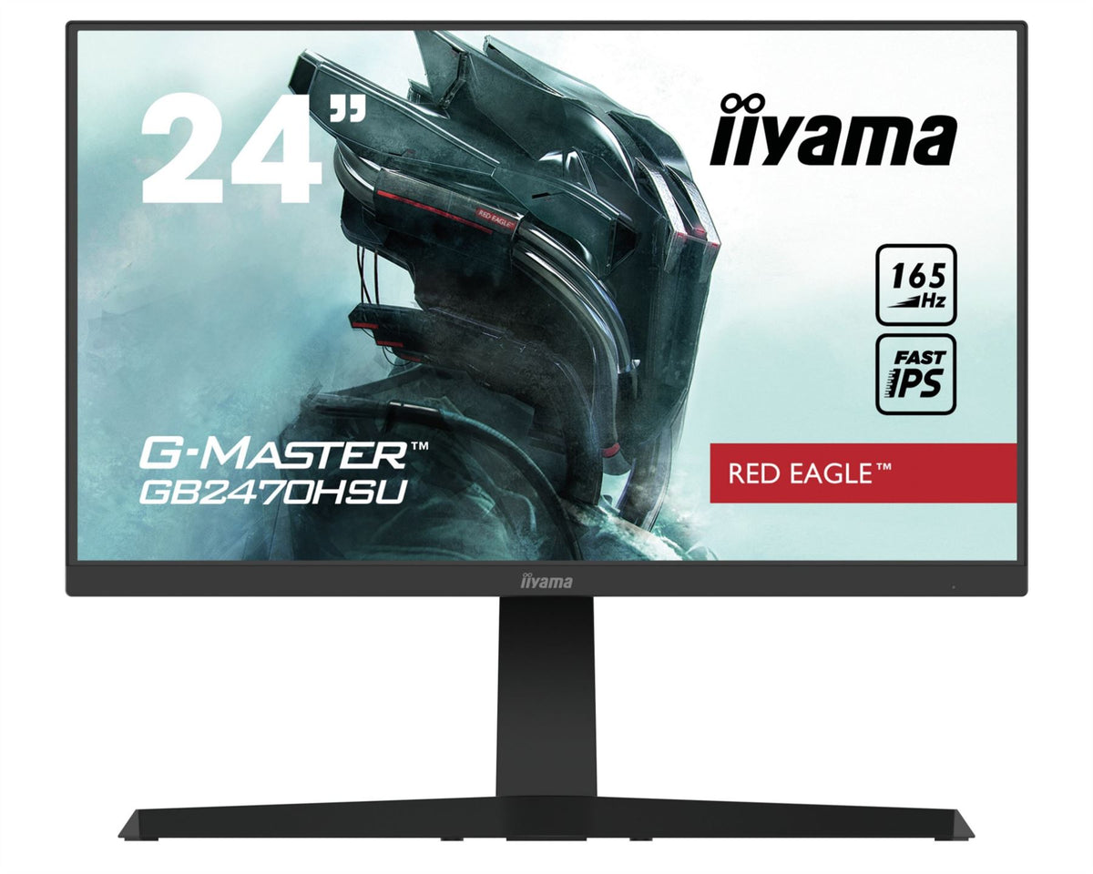 iiyama G-MASTER GB2470HSU-B1 Computer Monitor 60.5 cm (23.8") 1920 x 1080 pixels Full HD LED Black