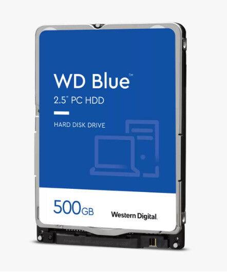 Western Digital Blue WD5000LP -5.4K RPM Serial ATA III 2.5" HDD - 500 GB