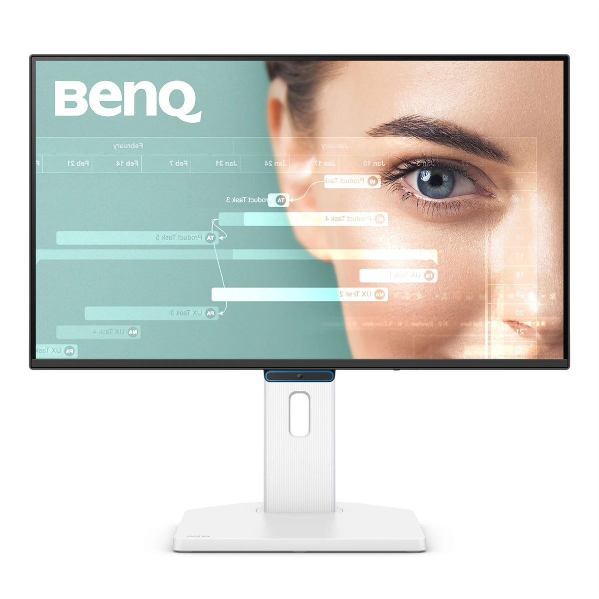 BenQ GW2490TC computer monitor 61 cm (24") 1920 x 1080 pixels Full HD LED Black, White