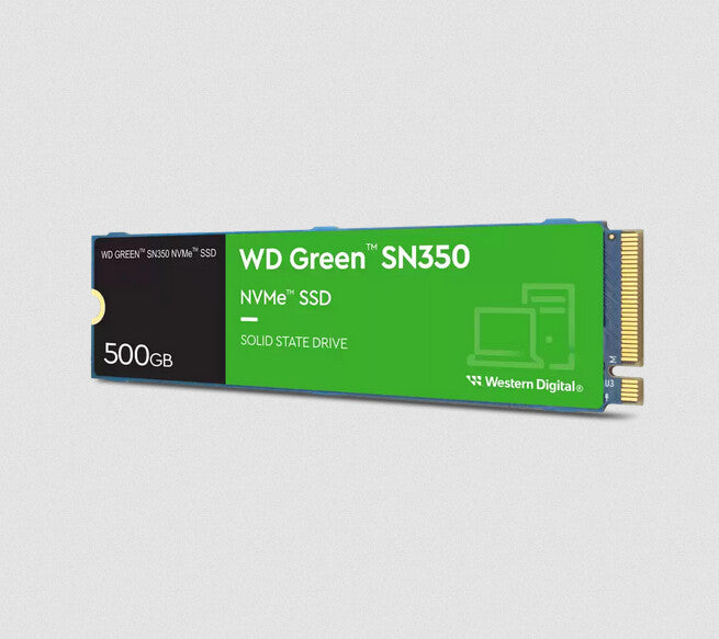 Western Digital Green SN350 - PCI Express 3.0 TLC NVMe M.2 SSD - 500 GB