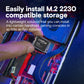 Crucial P310 - PCIe Gen4 NVMe 2230 M.2 SSD - 1 TB