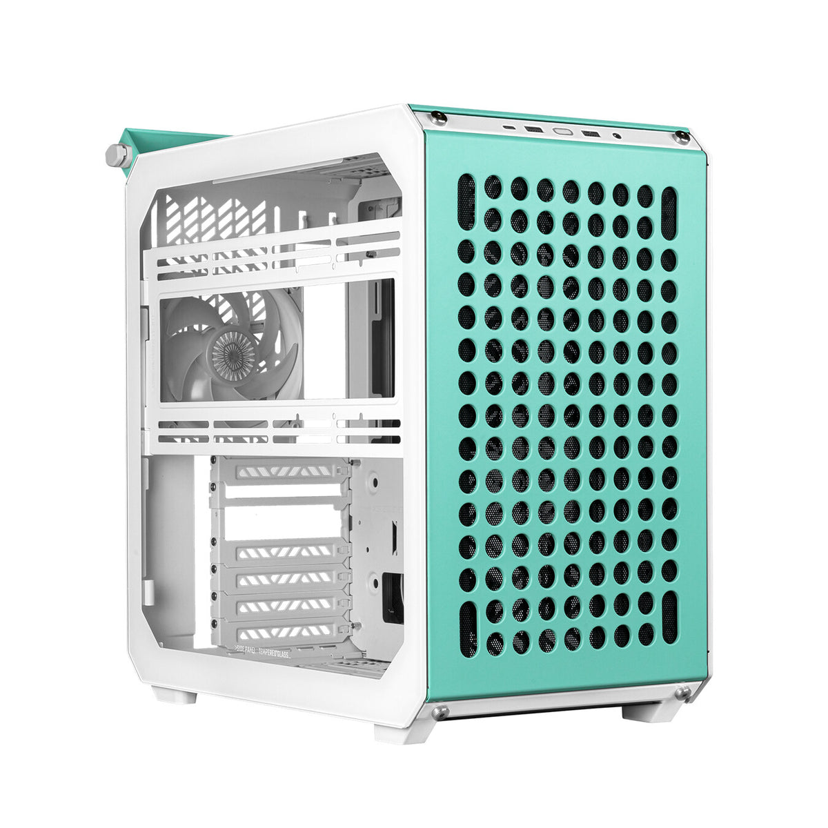 Cooler Master QUBE 500 Flatpack - ATX Mid Tower Case in Macaron Edition