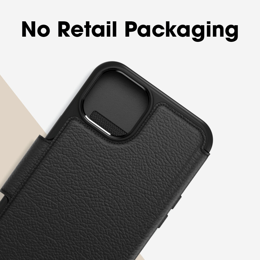 Strada Series Folio Case with MagSafe for iPhone 15 Plus in Shadow