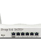 DrayTek V2865LAC wireless router Gigabit Ethernet Dual-band (2.4 GHz / 5 GHz) 4G Grey