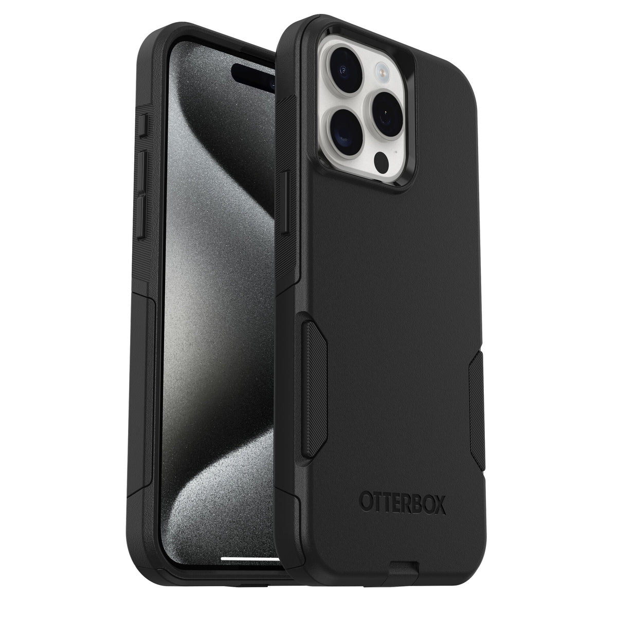 OtterBox Commuter Series for iPhone 15 Pro Max in Black