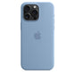 Apple MT1Y3ZM/A - Silicone Case with MagSafe for iPhone 15 Pro Max in Winter Blue