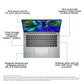 HP ZBook Firefly G10 Mobile workstation - 35.6 cm (14") - AMD Ryzen™ 7 PRO 7840HS - 32 GB DDR5-SDRAM - 1 TB SSD - Wi-Fi 6 - Windows 11 Pro - Silver
