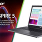Acer Aspire 5 Laptop - 39.6 cm (15.6") - AMD Ryzen 5 7530U - 16 GB LPDDR4x-SDRAM - 512 GB SSD - Wi-Fi 6E - Windows 11 Home - Grey