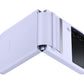 Samsung Flap Leather Cover for Galaxy Z Flip4 in Purple