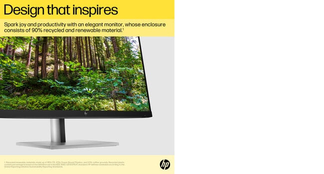 HP E24Q G5 - 60.5 cm (23.8") - 2560 x 1440 pixels QHD Monitor