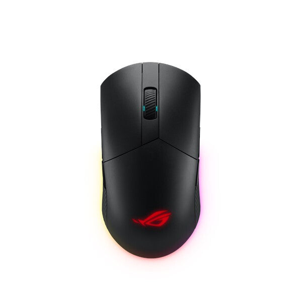 ASUS ROG Pugio II - Ambidextrous RF Wireless + Bluetooth + USB Type-A Optical Mouse - 16,000 DPI