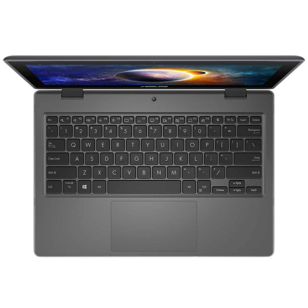 ASUS BR1100F-C41DXAS Hybrid (2-in-1) - 29.5 cm (11.6") - Touchscreen - Intel® Celeron® N N4500 - 4 GB DDR4-SDRAM - 128 GB SSD - Wi-Fi 6 - Windows 11 Pro Education - Grey