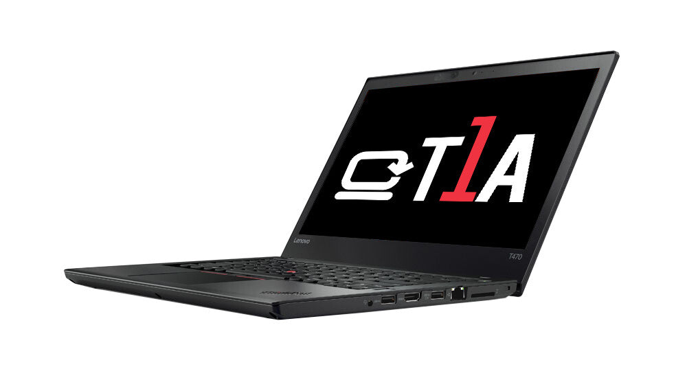 Lenovo ThinkPad T470 Laptop - 35.6 cm (14") - Intel® Core™ i5-7200U - 8 GB DDR4-SDRAM - 256 GB SSD - Wi-Fi 5 - Windows 10 Pro - Black - Refurbished