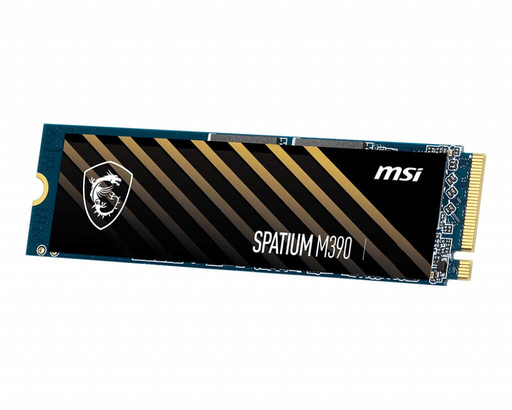 MSI SPATIUM M390 - PCI Express 3D NAND NVMe M.2 SSD - 500 GB