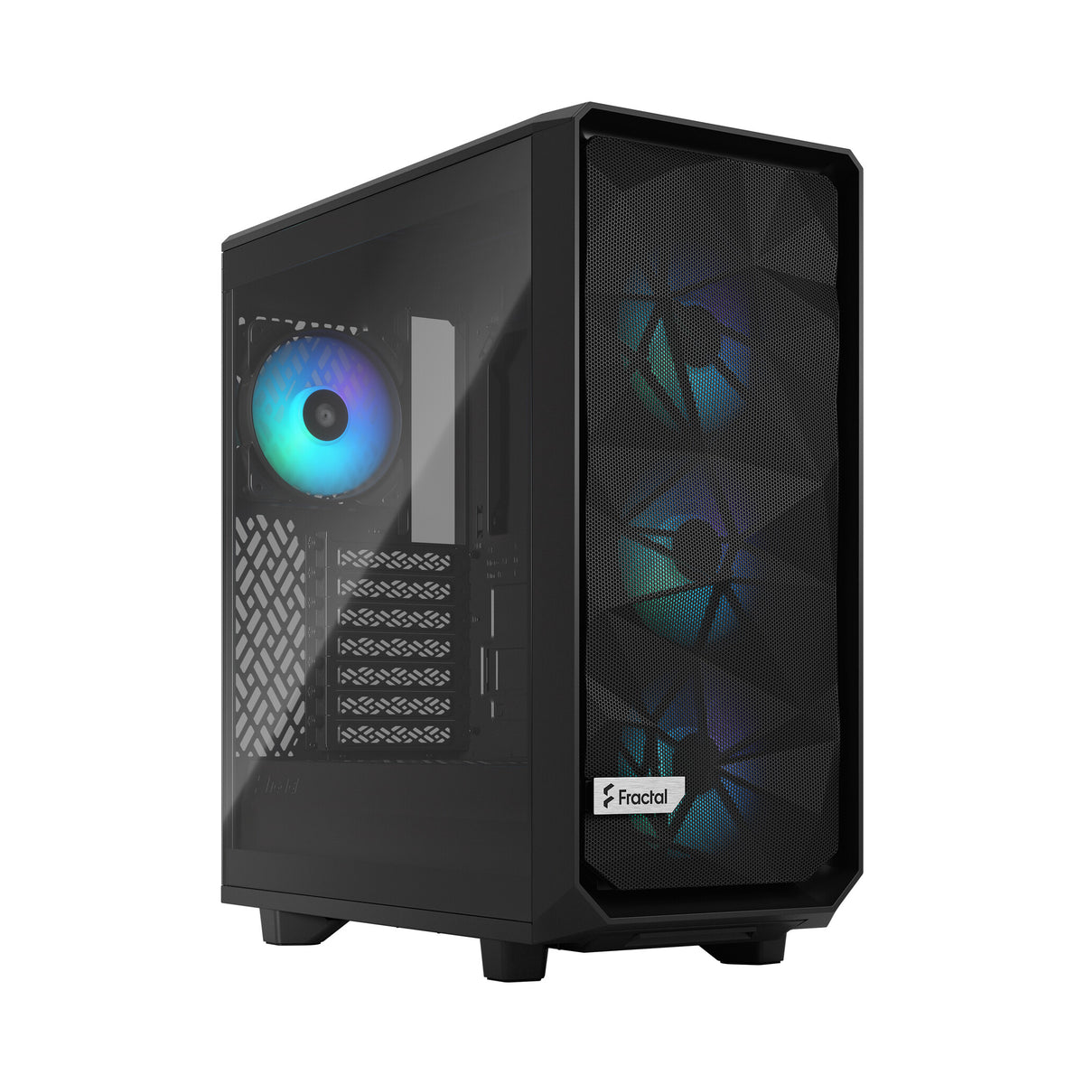 Fractal Design Meshify 2 Compact RGB - ATX Mid Tower Case in Black
