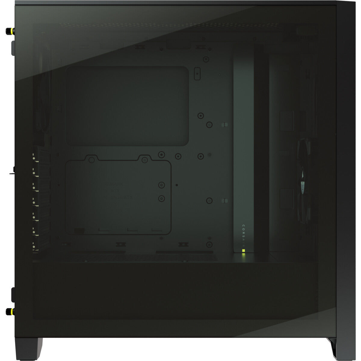 Corsair iCUE 4000D RGB Midi Tower in Black