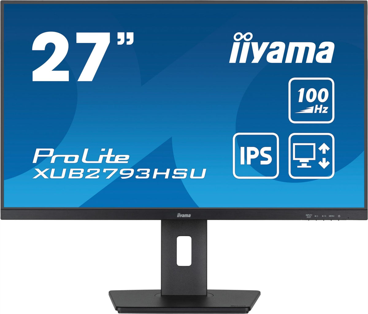 iiyama ProLite XUB2793HSU-B7 - 68.6 cm (27&quot;) - 1920 x 1080 pixels FHD LED Monitor