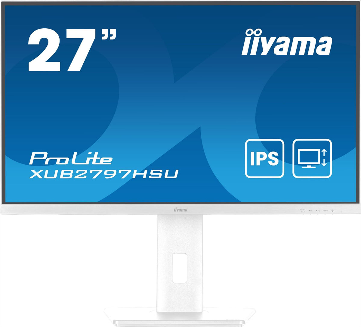 iiyama ProLite XUB2797HSU-W2 computer monitor 68.6 cm (27&quot;) 1920 x 1080 pixels Full HD LED White