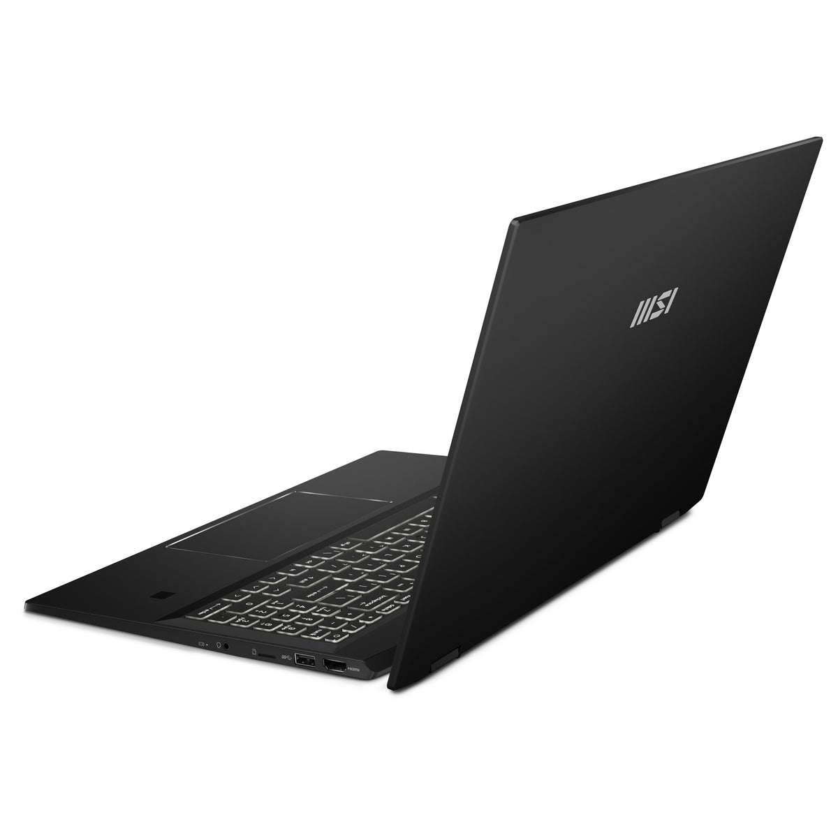 MSI Summit E16 AI Studio Hybrid (2-in-1) - 40.6 cm (16") - Touchscreen - Intel Core Ultra 7 155H - 32 GB LPDDR5-SDRAM - 2 TB SSD - NVIDIA GeForce RTX 4060 - Wi-Fi 7 - Windows 11 Pro - Black