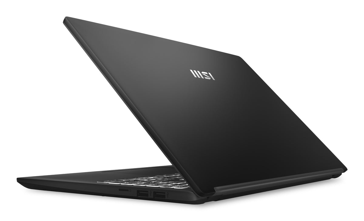 MSI Modern 15 Laptop - 39.6 cm (15.6") - Intel® Core™ i7-1255U  - 8 GB DDR4-SDRAM - 256 GB SSD - Wi-Fi 6 - Windows 11 Home - Black