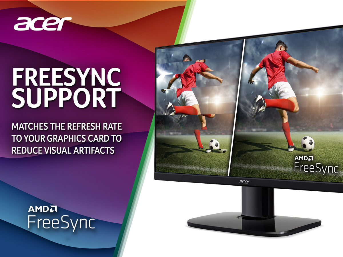 Acer KA2 KA242YHbi - 60.5 cm (23.8") - 1920 x 1080 pixels Full HD LED Monitor