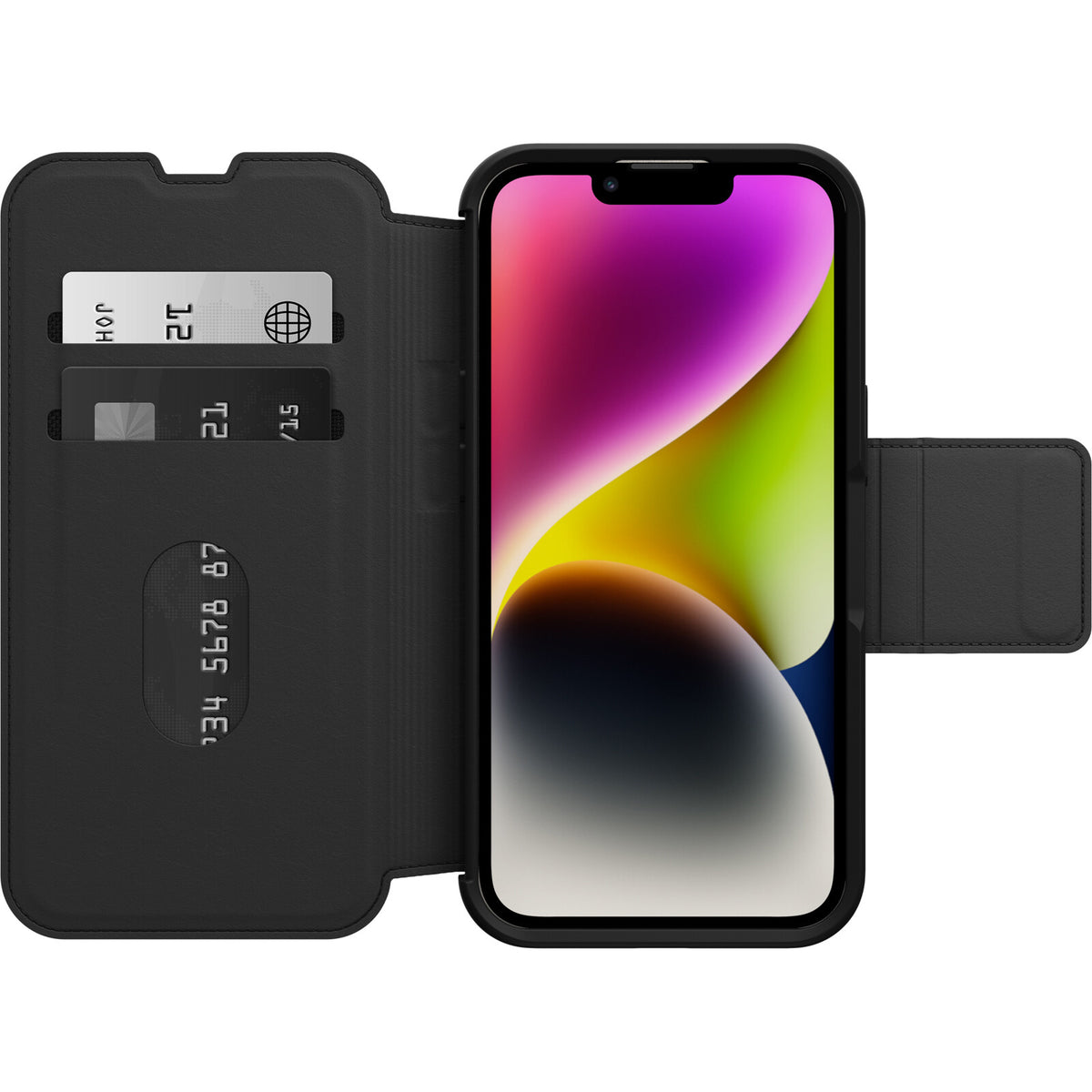 OtterBox Strada Case for iPhone 14 in Black - No Packaging