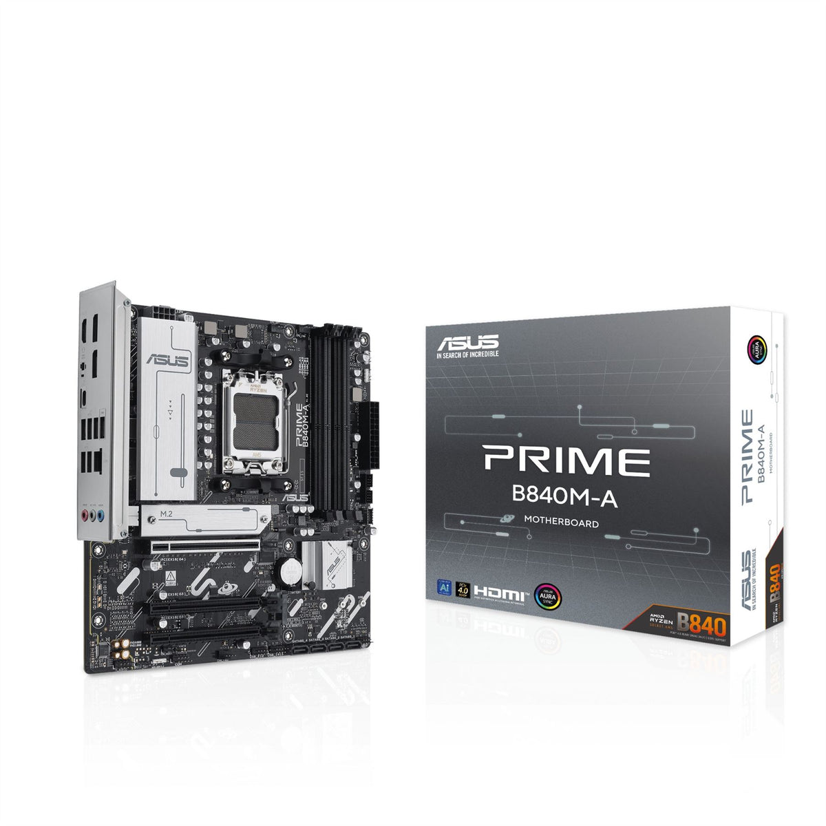 ASUS PRIME B840M-A-CSM micro ATX motherboard - AMD B840 Socket AM5