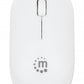 Manhattan Performance III 2.4Ghz Wireless Optical Mouse in White - 1,000 DPI