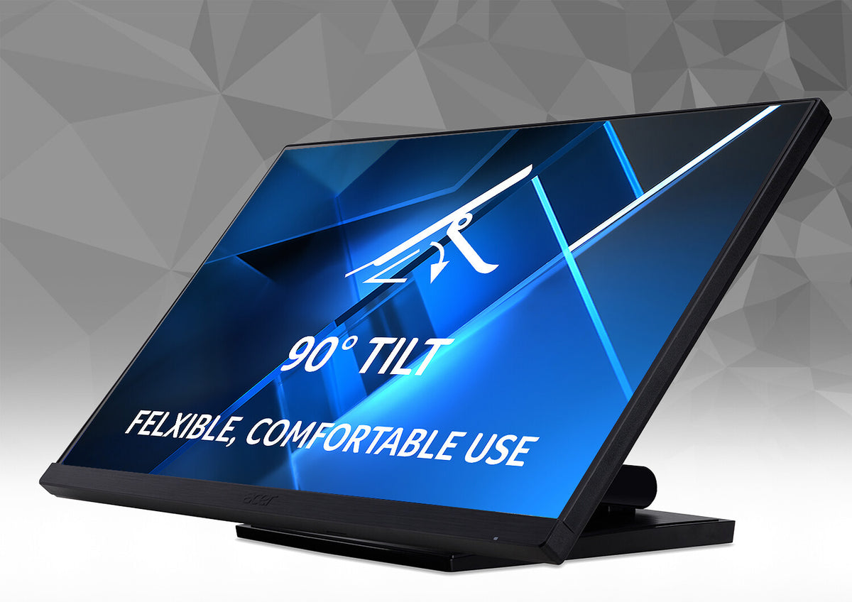 Acer UT1 UT241Y - 60.5 cm (23.8") - 1920 x 1080 pixels FHD LED Touchscreen Monitor