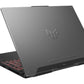 ASUS TUF Gaming A15 Laptop - 39.6 cm (15.6") - AMD Ryzen™ 5 7535HS - 16 GB DDR5-SDRAM - 512 GB SSD - NVIDIA GeForce RTX 4060 - Wi-Fi 6 - Windows 11 Home - Black / Grey