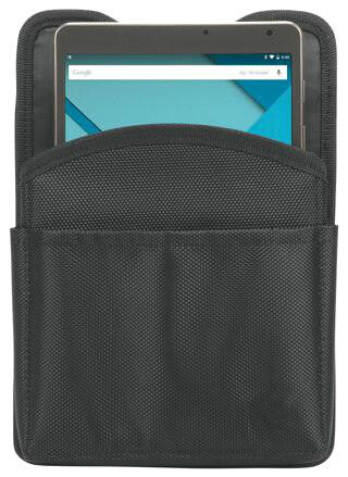 Mobilis Refuge Tablet holster with belt for 7" Universal Tablet in Black