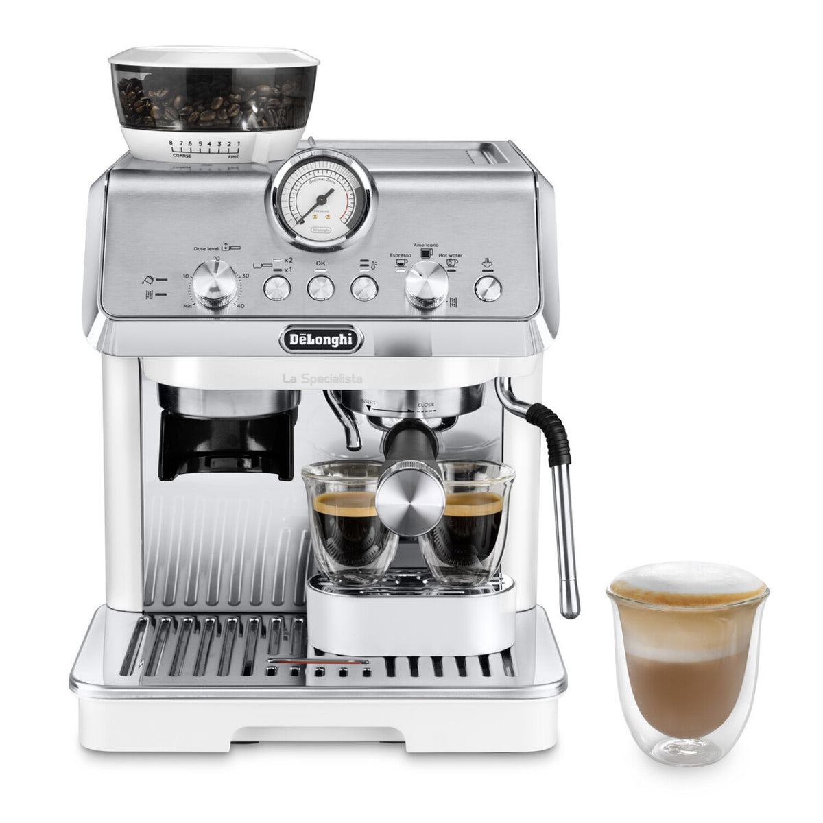 De’Longhi La Specialista Arte Compact - Manual Bean to Cup Coffee Machine - 1.5 L