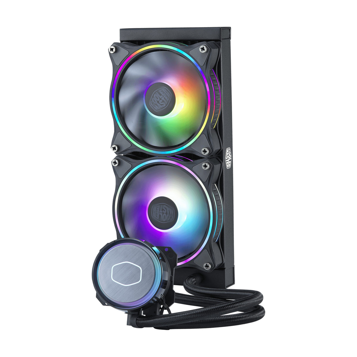 Cooler Master MasterLiquid ML240 Illusion - All-in-one Liquid CPU Cooler in Black