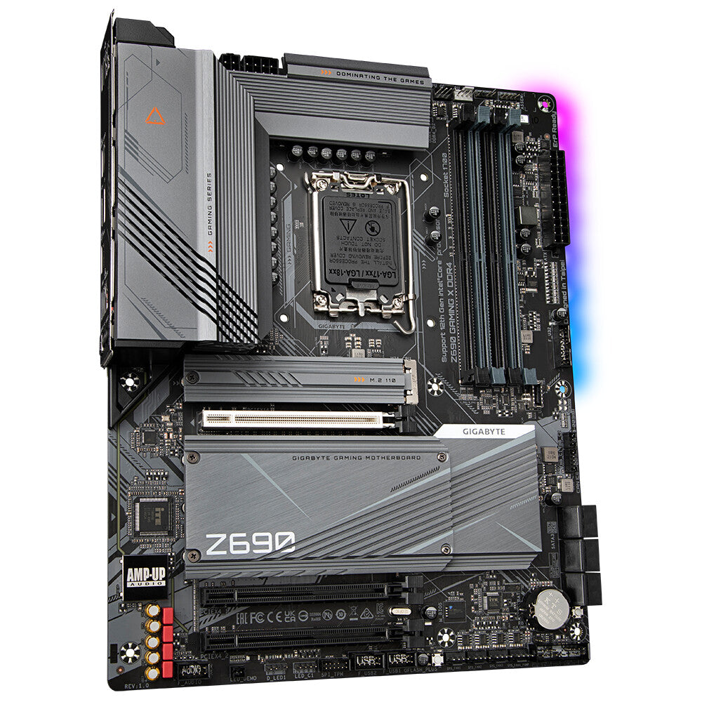 Gigabyte Z690 GAMING X DDR4 (rev. 1.0) ATX motherboard - Intel Z690 LGA 1700