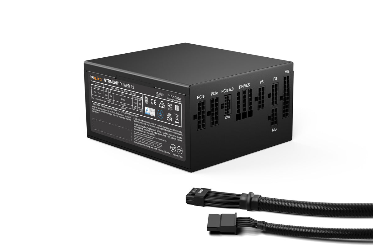 be quiet! Straight Power 12 - 1000W 80+ Platinum Fully-Modular Power Supply Unit