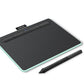 Wacom Intuos S - 2540 lpi 152 x 95 mm Bluetooth Graphic Tablet in Green, Black
