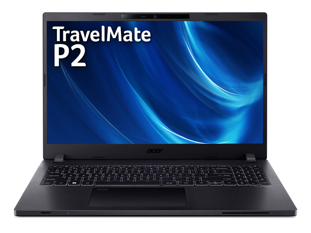 Acer TravelMate P2 TMP215-54 Laptop - 39.6 cm (15.6") - Intel® Core™ i5-1235U - 16 GB DDR4-SDRAM - 512 GB SSD - Wi-Fi 6 - Windows 11 Pro - Black