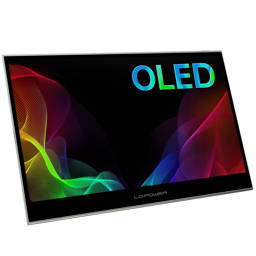 LC-Power LC-M16-4K-UHD-P-OLED computer monitor 39.6 cm (15.6") 3840 x 2160 pixels 4K Ultra HD Anthracite