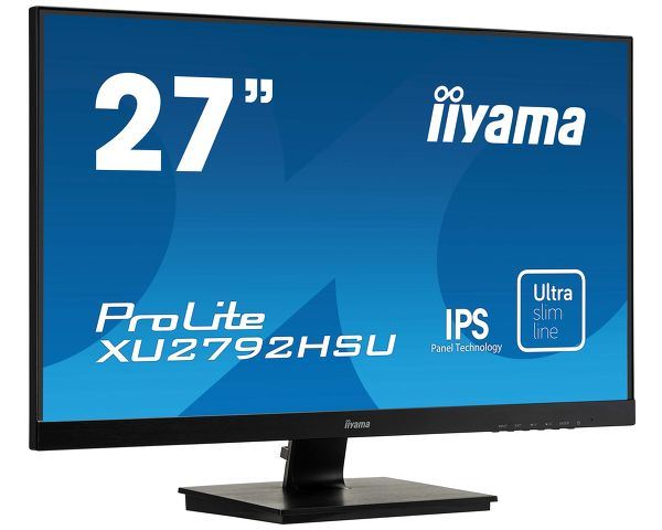 iiyama ProLite XU2792HSU-B1 LED display 68.6 cm (27") 1920 x 1080 pixels Full HD LCD Black Monitor