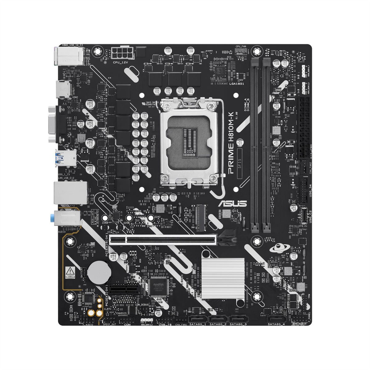 ASUS PRIME H810M-K Intel H810 LGA 1851 (Socket V1) micro ATX