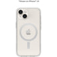 OtterBox Symmetry Clear Series with MagSafe for iPhone 15 in Clear