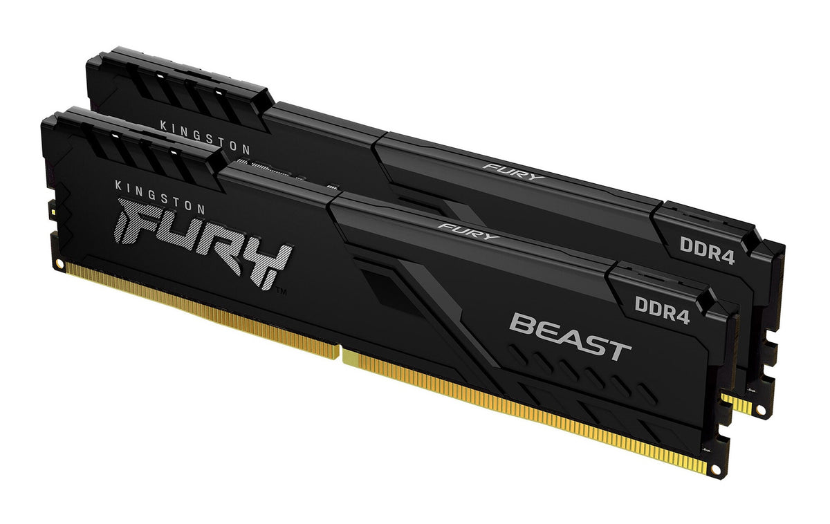 Kingston Technology FURY Beast Black - 64 GB 2 x 32 GB 3600MT/s DDR4 memory module