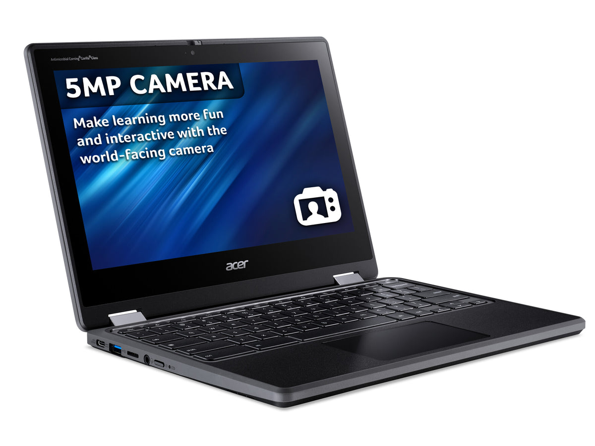 Acer Chromebook Spin 511 - 29.5 cm (11.6") - Touchscreen - Intel® N100 - 4 GB LPDDR5-SDRAM - 64 GB eMMC - Wi-Fi 6E - ChromeOS - Black