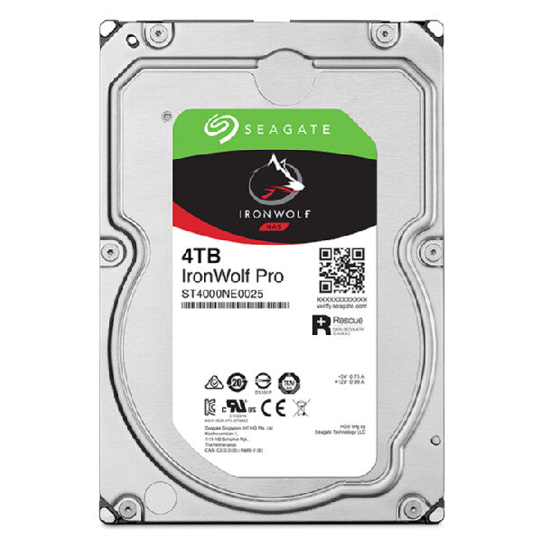Seagate IronWolf Pro - Serial ATA III 3.5" Internal hard drive - 4 TB