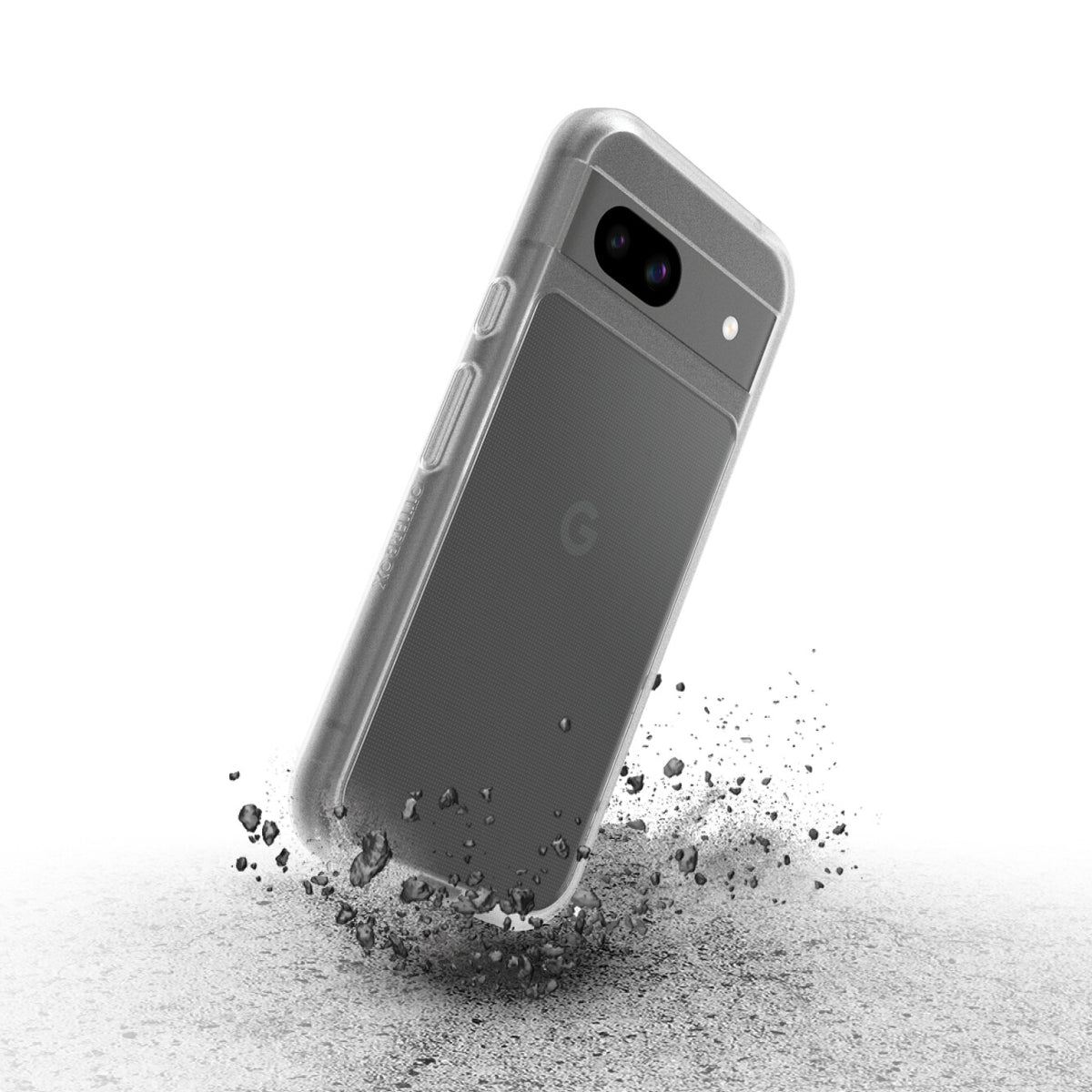 OtterBox React Series for Google Pixel 8a in Transparent - No Packaging