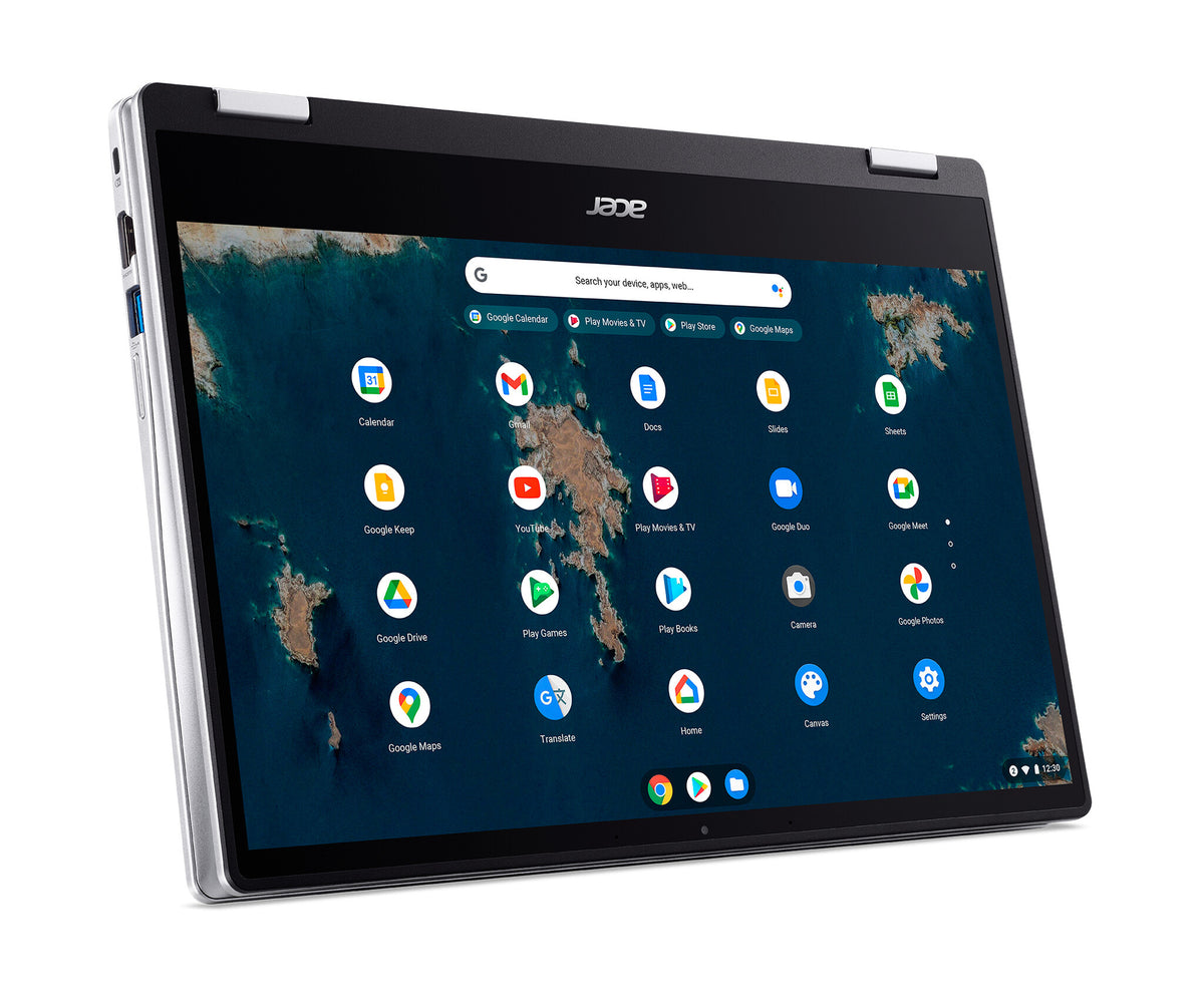 Acer Chromebook Spin 314 Hybrid (2-in-1) - 35.6 cm (14") - Touchscreen - Intel Celeron N4500 - 4 GB LPDDR4x-SDRAM - 128 GB eMMC - Wi-Fi 6 - ChromeOS - Silver