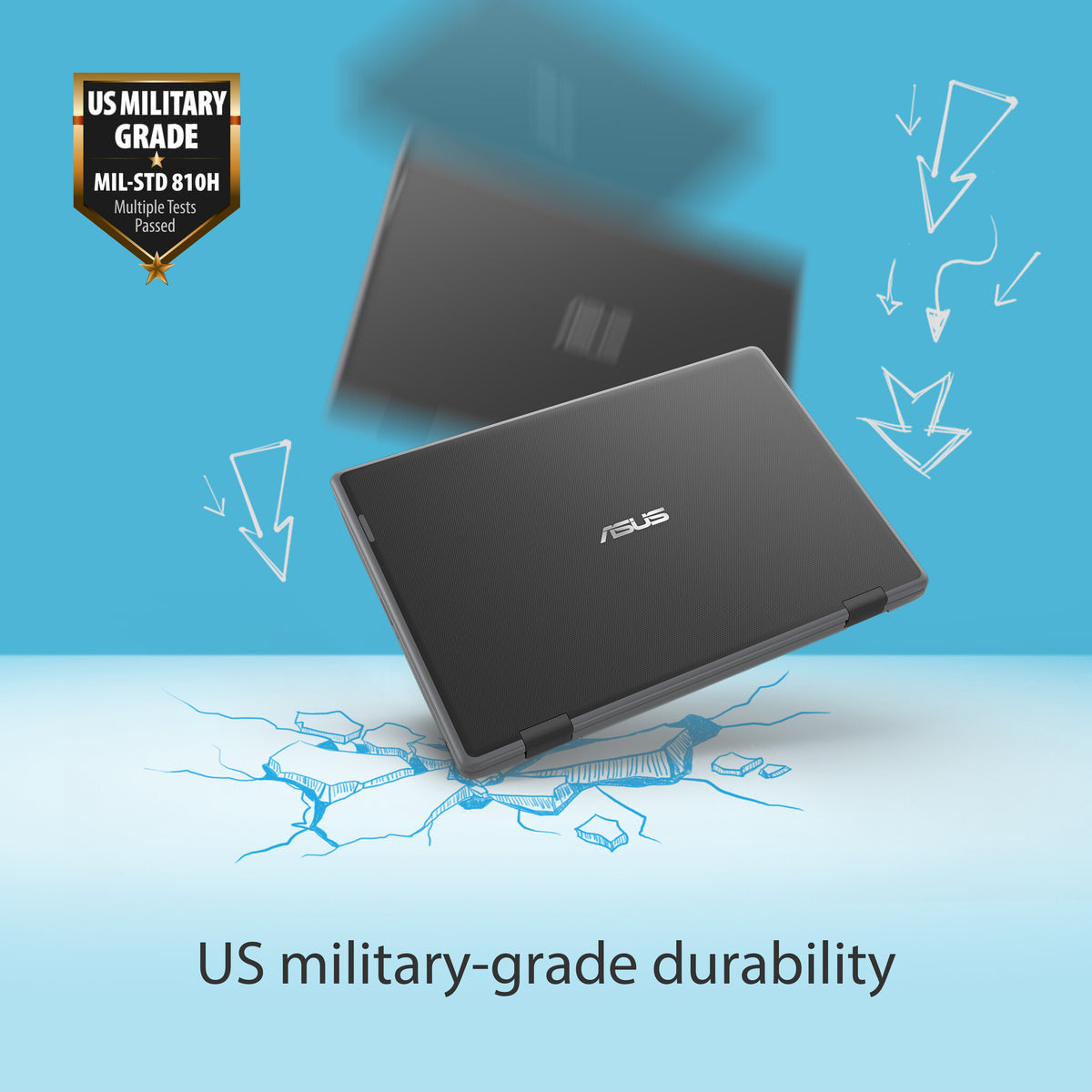 ASUS BR1100C 29.5 cm (11.6") Laptop - HD Intel® Celeron® N4500 - 4 GB DDR4-SDRAM - 128 GB eMMC - Wi-Fi 6 - Windows 11 Pro Academic - Grey